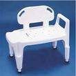 Bath Transfer Bench Carex 1712 to 2212 Inch Height Range 400 lbs
-480513
