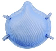 Particulate Respirator / Surgical Mask Moldex  Medical N95 Cup Elastic Strap Medium Blue NonSterile ASTM Level 3 Adult