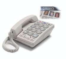 Big Button Corded Phone with Brailled Numbers
