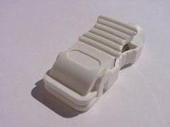 Adapter Clip Universal, White, Tab Type
