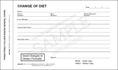 Change of Diet Form 2-Part
