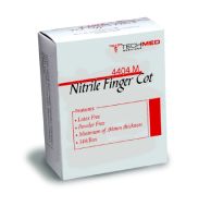 Finger Cot Small 2 Inch Powder Free Nitrile NonSterile