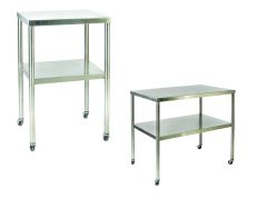 TABLE, INSTRUMENT W/SHELF 16X30