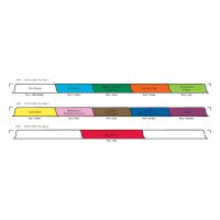Chart Divider Set - Poly - Assisted Living - 11 Tabs Side