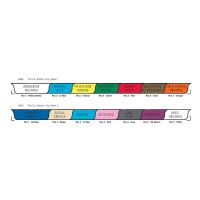 Chart Divider Set - Poly - Long-Term Care - 14 Tabs Bottom