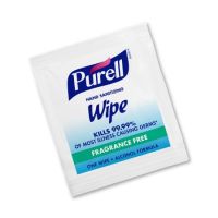 Hand Sanitizing Wipe Purell 4000 Count Ethyl Alcohol Wipe Individual Packet