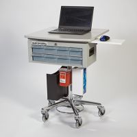 Medication Palwow Workstation On Wheels 
