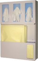 Hygiene Dispensing Station BOWMAN Wall Mount Quartz Beige 4-1/2 X 16-1/2 X 25-1/4 Inch ABS Plastic