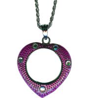 Heart Pendant 4X Magnifier
