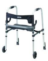 Dual Release Folding Walker Adjustable Height Clever Lite-583547