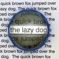 COIL VTM Visual Tracking Magnifier - Blue 1.7x/18.9D
