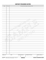 Dietary Progress Note 602HF