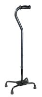 Lumex Bariatric Quad Cane Silver Vein (Each)
