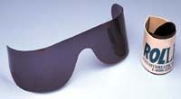 Post Mydriatic Glasses Rollens Roll Up Uncoated Gray Tint Plastic Lens Slip-in One Size Fits Most