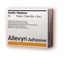 Allevyn Hydrocellular Dressing 3x3" Sterile Non-Adherent Adhesive Absorbent LF
