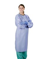 Blockade Backless Cover Gown,Blue,Size 4XL