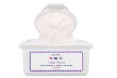 Baby Wipe DawnMist  Tub Aloe / Lanolin Unscented 80 Count