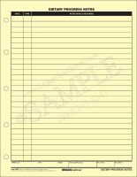 Dietary Progress Notes 2-Sided Form
