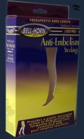 Anti embolism Stocking Bell Horn Medium Black Closed Toe

