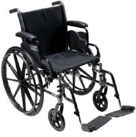 Lightweight Wheelchair Cruiser III Dual Axle Full Length Arm Flip-705194