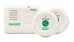 Caregiver Wireless Departure & Fall Prevention 2-Pendant Paging
