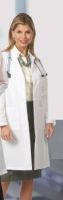Lab Coat White Size 10 Knee Length Reusable 740118