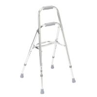 Side Step Folding Walker Adjustable Height drive Hemi Aluminum Frame-740164