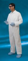 Coverall Large White Disposable NonSterile