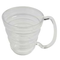 Ableware Clear Ergo Mug-9.5 oz Capacity