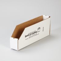 Corrugated Shelf Caddies, 2x4.5x12