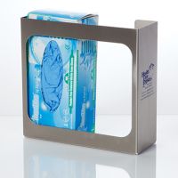 Double Stainless Steel Glove Box Holder