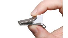 Tamper-Resistant Clothing Clip
