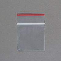 Premium Red Line Reclosable Bags, Single-Track, 2 x 2