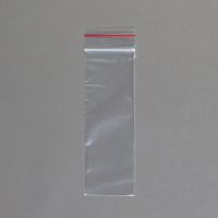 Premium Red Line Reclosable Bags, Single-Track, 2 x 6