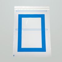 Security Bags w/ Blue Border for Full-Size Crash Cart Boxes, 29 x 20