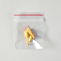 Premium Red Line Reclosable Bags, Single-Track, 3 x 3
