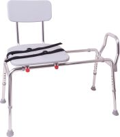 Sliding Transfer Bench with Seat and Back