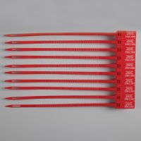 Extra Heavy-Duty Pull-Tight Seals, Red, Case