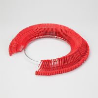 Padlock Seals on a Ring, Consecutively Numbered, Red