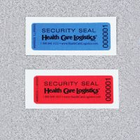 Self-Adhesive Tamper-Indicating Seals, No Residue - Blue