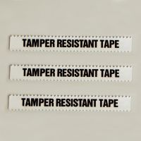 Tamper Resistant Tape, Clear, 1/2"W x 108' 