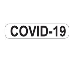 COVID nineteen Labels 
