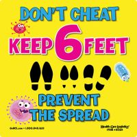 Don't Cheat Magnet Yellow