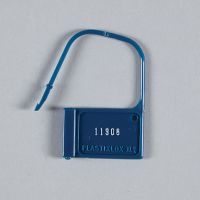 Extra-Large Heavy-Duty Padlock Seals, Numbered, Blue
