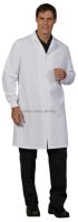 Lab Coat White Medium Knee Length Reusable 833368