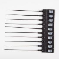 Barcode Secure-Pull Breakable Seal, Black, Code 128A