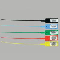 Barcode Secure-Pull Seal, Yellow - Code 39