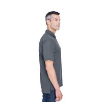 100% Polyester Cool and Dry Stain-Release Performance Polo Shirt, Men's, Charcoal, Size L