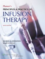 Plumers Principles and Practice of Infusion Therapy, 9th Edition
