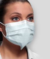 Procedure Mask Ultra  Pleated Earloops One Size Fits Most Blue NonSterile ASTM Level 3 Adult